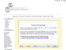 Tablet Screenshot of energy-magic.com
